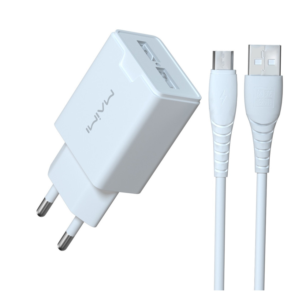 Լիցքավորիչ և Լար MaiMi T28 Lightning/Type-C/Micro-USB, изображение 3