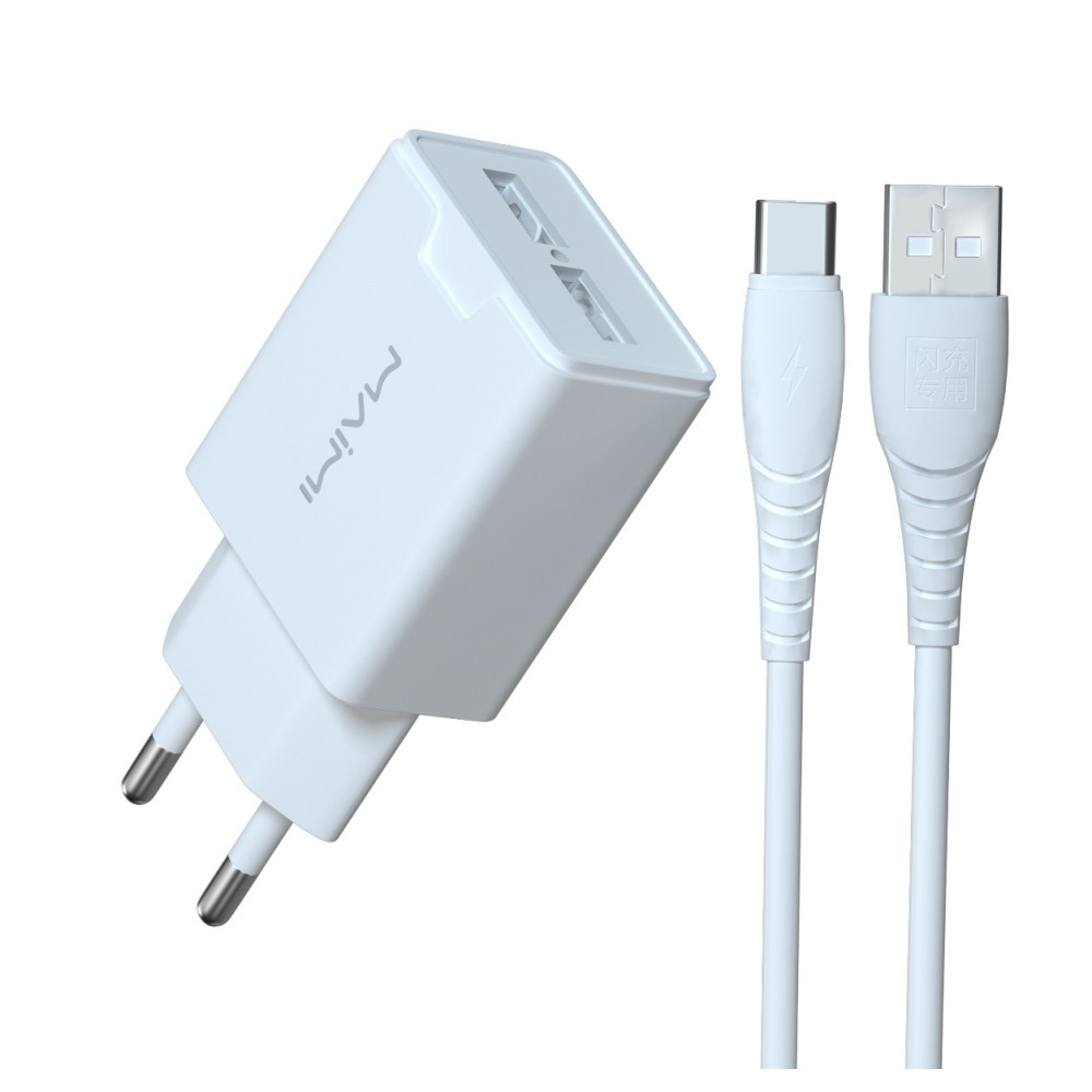 Լիցքավորիչ և Լար MaiMi T28 Lightning/Type-C/Micro-USB, изображение 4