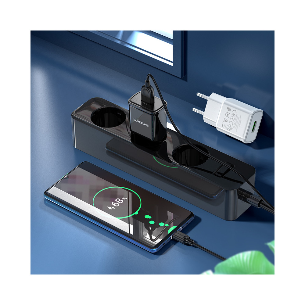Լիցքավորիչ BOROFONE BA59A QC3.0 (18W), изображение 4
