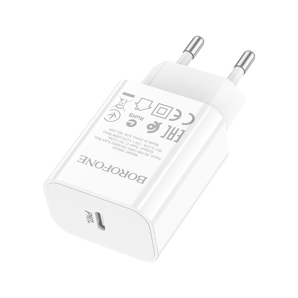 Լիցքավորիչ BOROFONE BA65A PD3.0, изображение 2