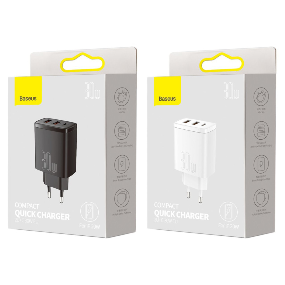Լիցքավորիչ BASEUS CCXJ-E01/E02 (QC3.0+PD30W), изображение 7