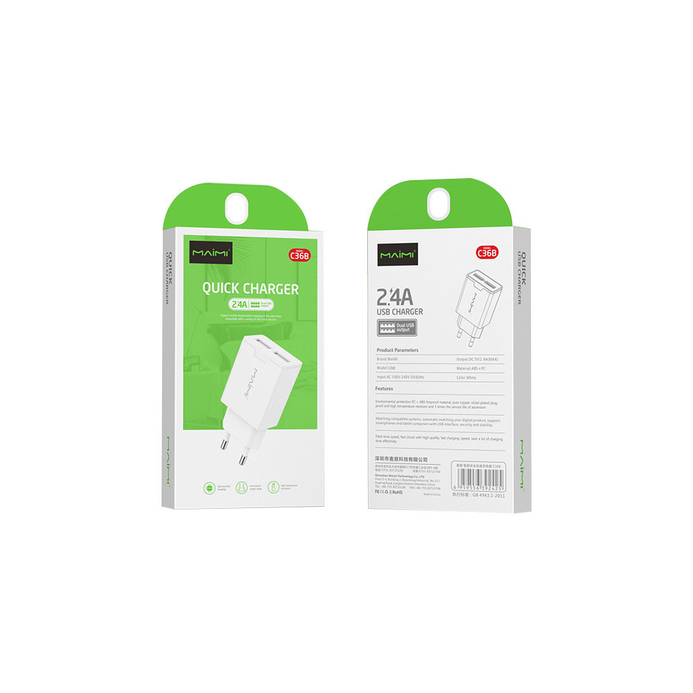 Լիցքավորիչ MaiMi C36B, изображение 4