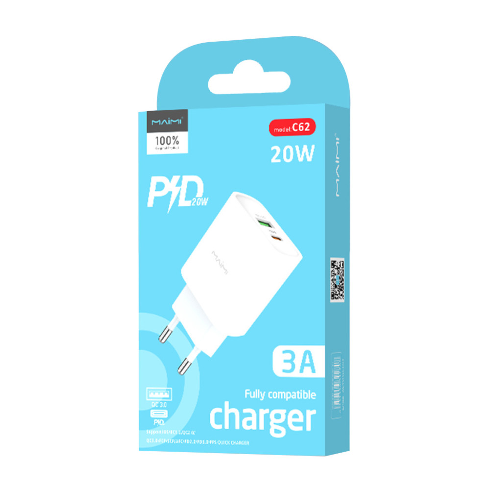 Լիցքավորիչ MaiMi C62 (QC3.0+PD20W), изображение 6