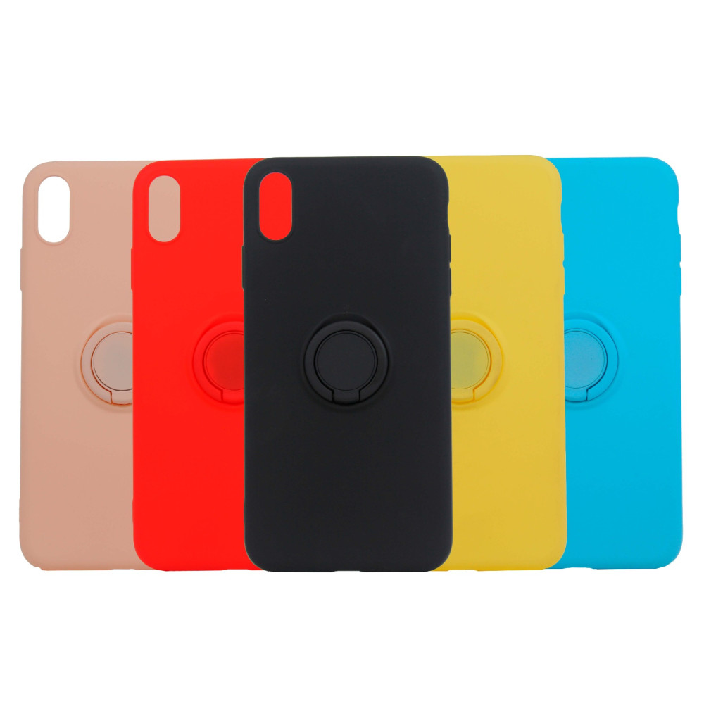 Պատյան iPhone X / XS (Silicon Colors Popsocket)