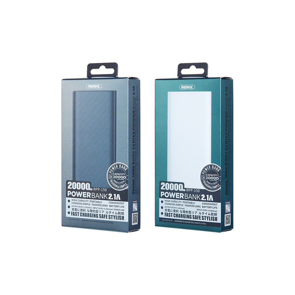 Հեռախոսի Լիցքավորիչ Power Bank REMAX RPP-150 20000mAh, изображение 5