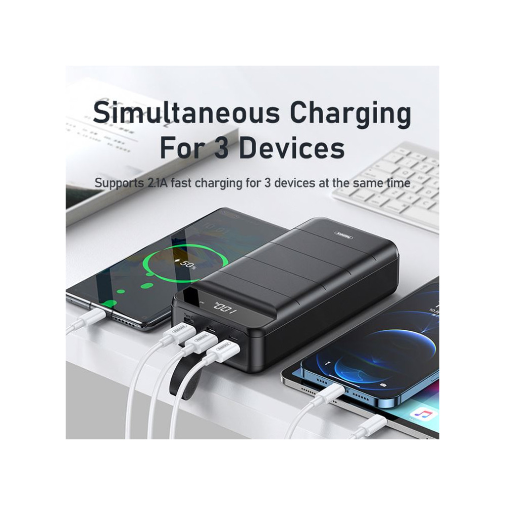 Հեռախոսի Լիցքավորիչ Power Bank REMAX RPP-184 40000mAh, изображение 5