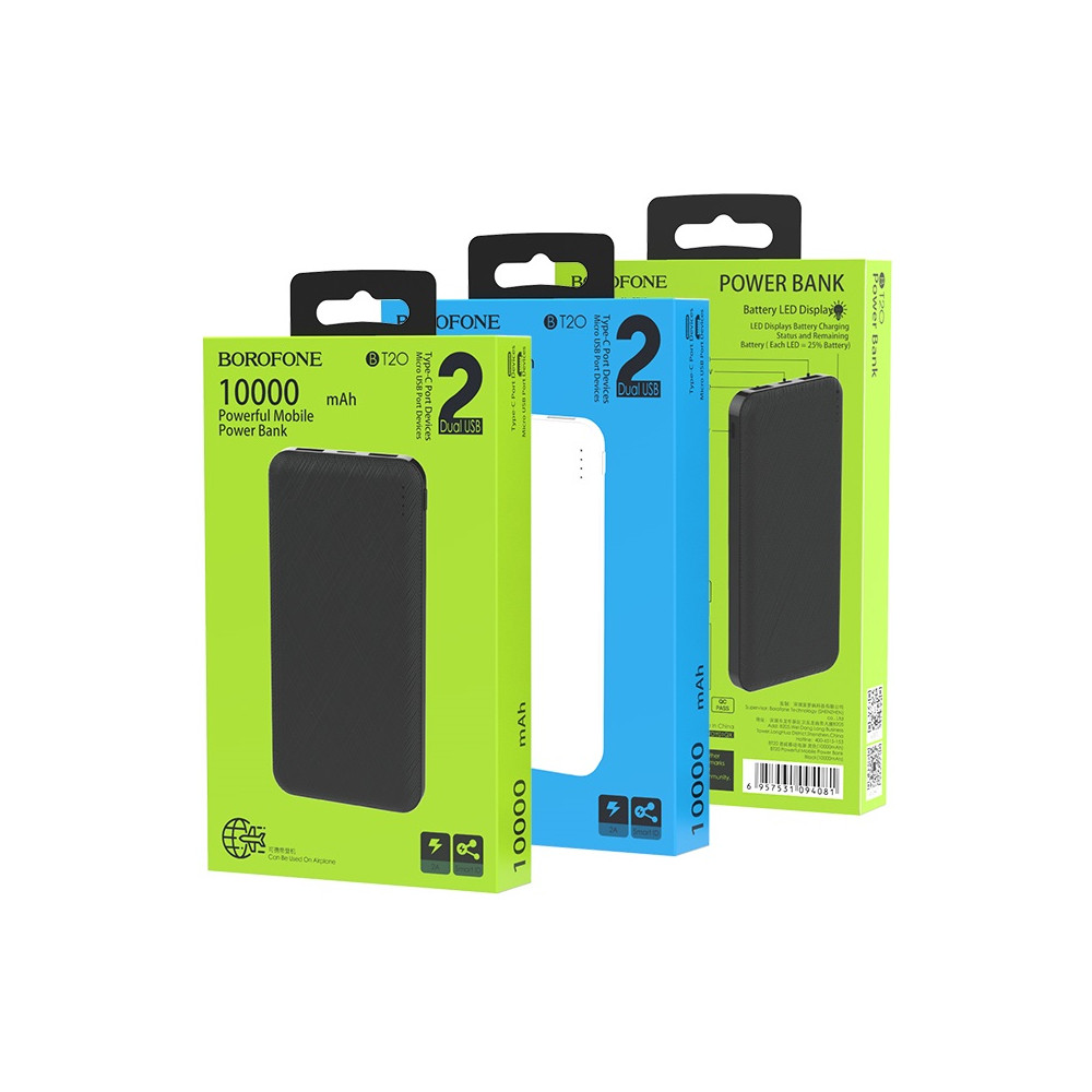 Հեռախոսի Լիցքավորիչ|BOROFONE BT20 10000mAh, изображение 4