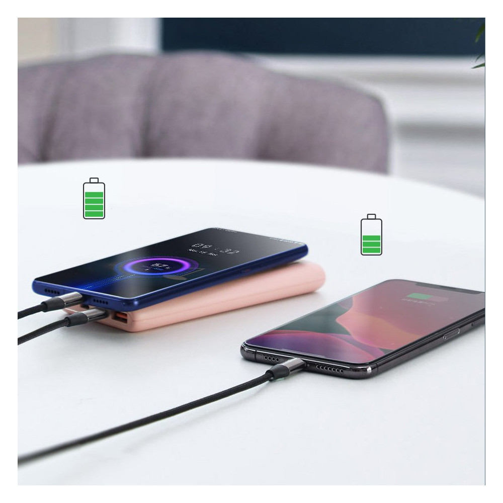 Հեռախոսի Լիցքավորիչ Power Bank BASEUS PPDML-01 10000mAh (QC3.0+PD3.0), изображение 4